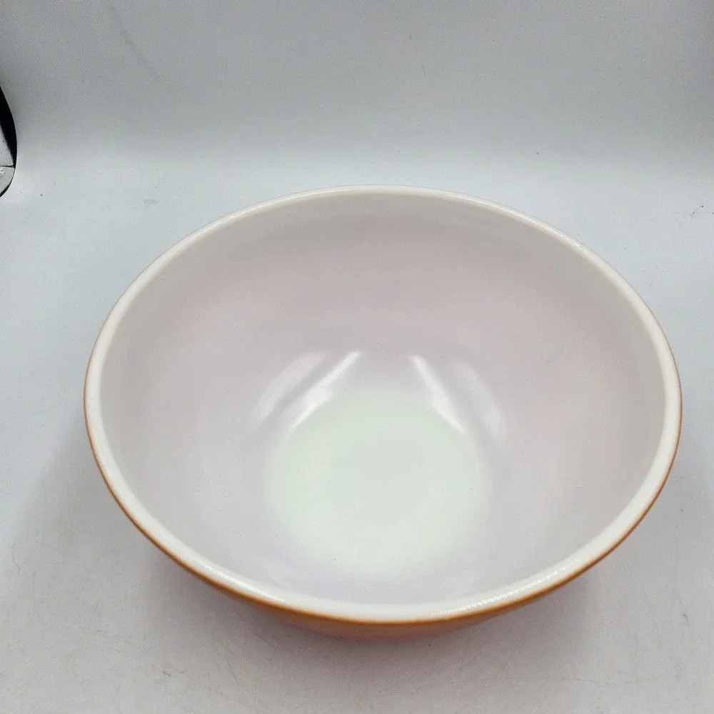 VTG Pyrex Nesting Mixing Bowl #403, FlameGlo Orange Red Ombre, 2.5 Quart 1970s